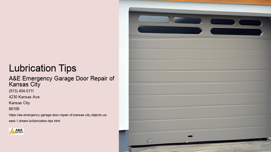 Lubrication Tips